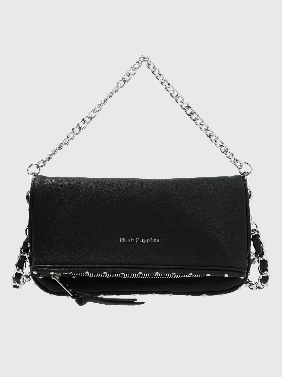 Cartera Ecocuero Mujer Sadler Cross Negro Hush Puppies