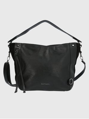 Cartera Ecocuero Mujer Lovell Hobo Negro Hush Puppies