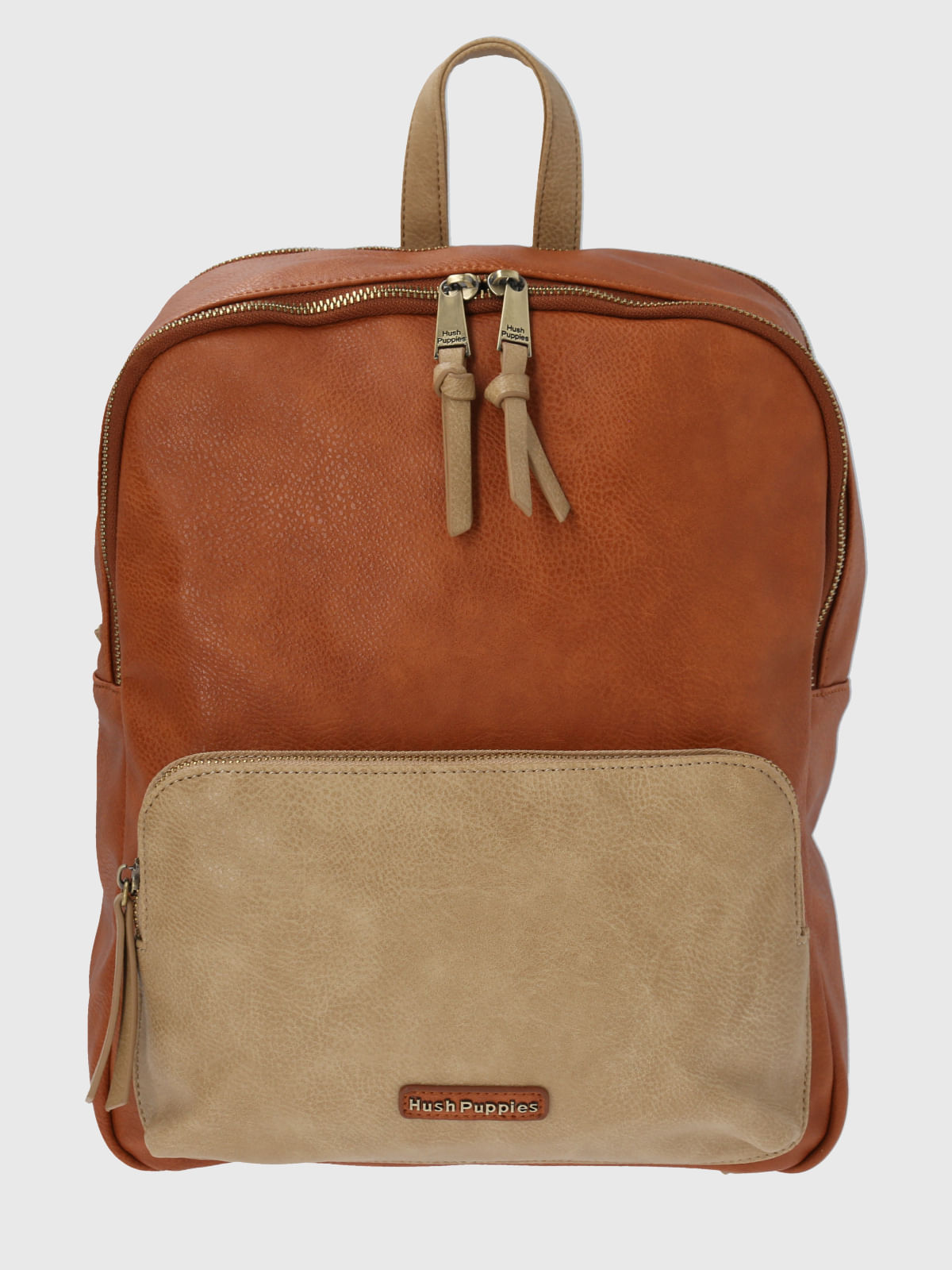 Mochila Ecocuero Mujer Cooper Back Café Hush Puppies