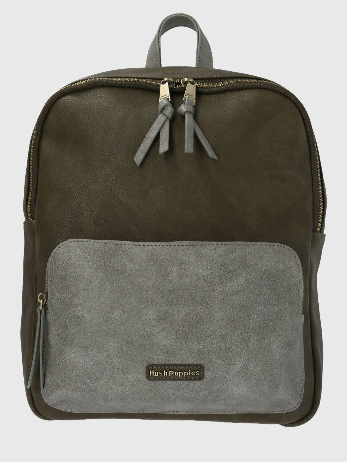 Mochila Ecocuero Mujer Cooper Back Verde Hush Puppies