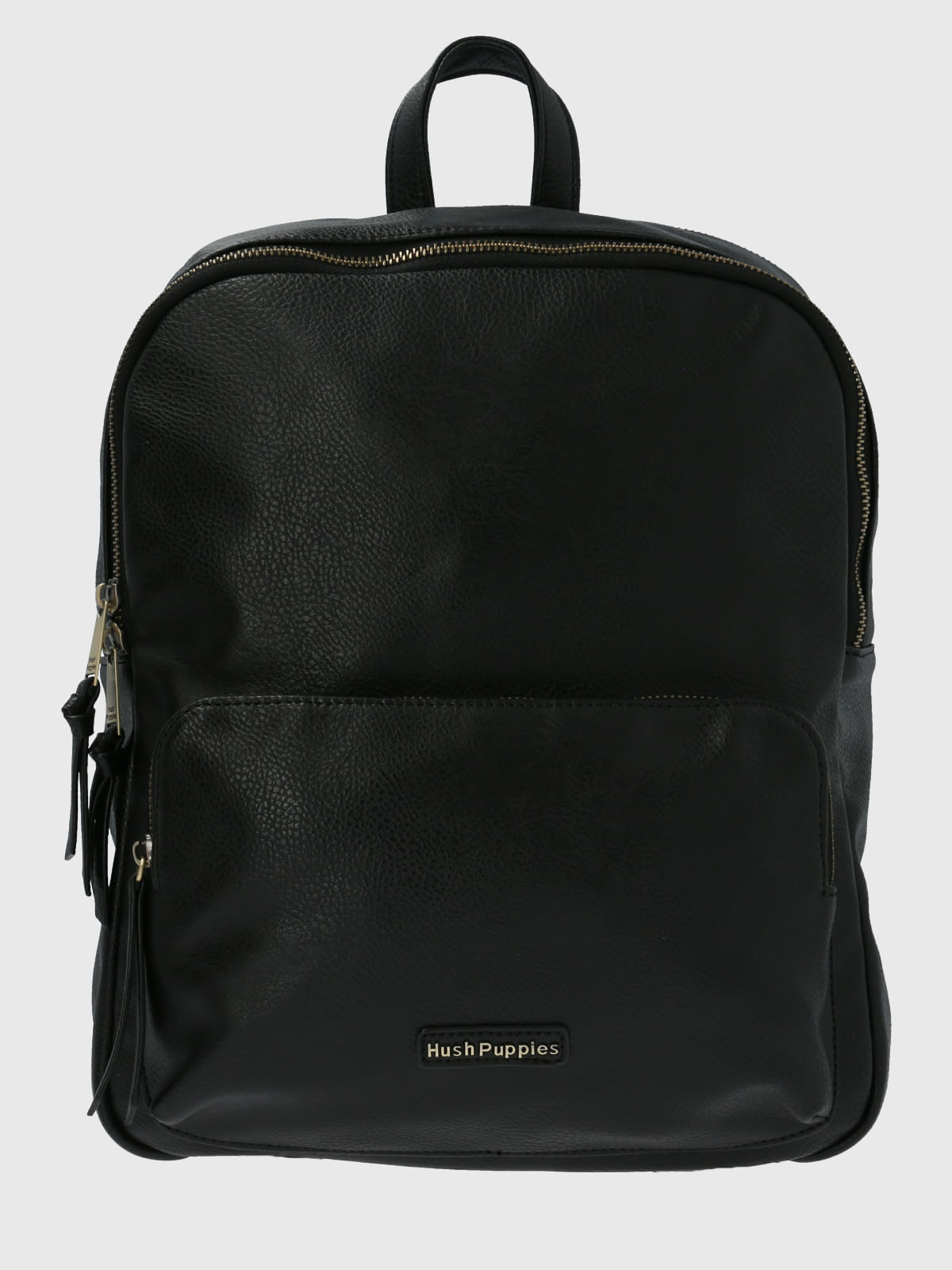 Mochila Ecocuero Mujer Cooper Back Negro Hush Puppies