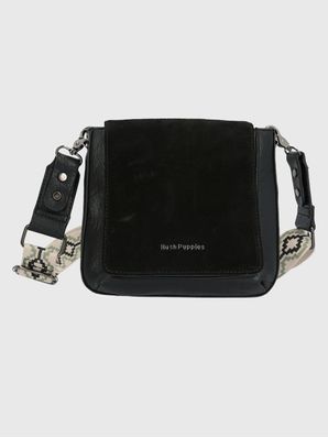 Cartera Ecocuero Mujer Lynn Cross Negro Hush Puppies