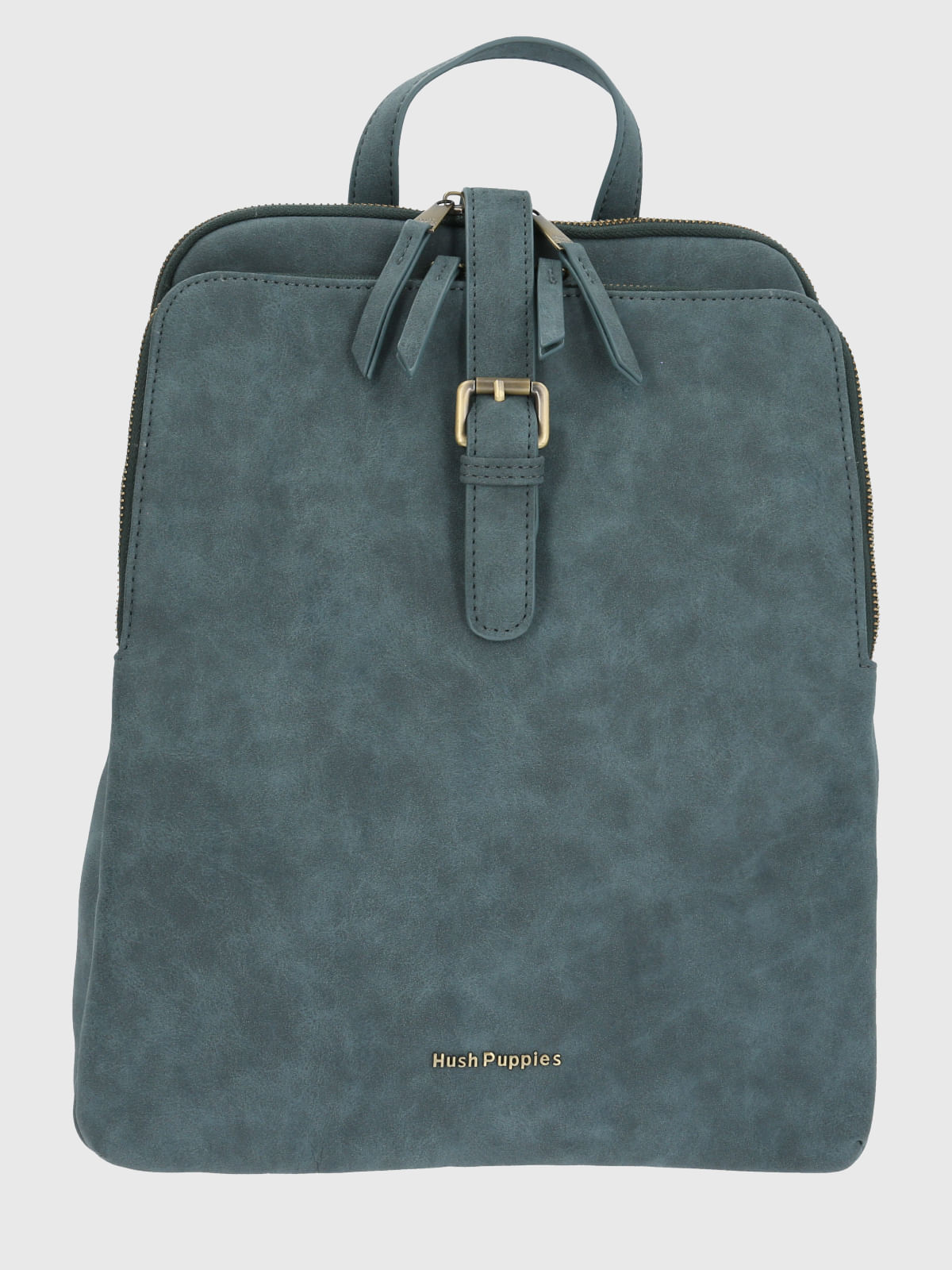 Mochila Ecocuero Mujer Dwight Back Azul Hush Puppies