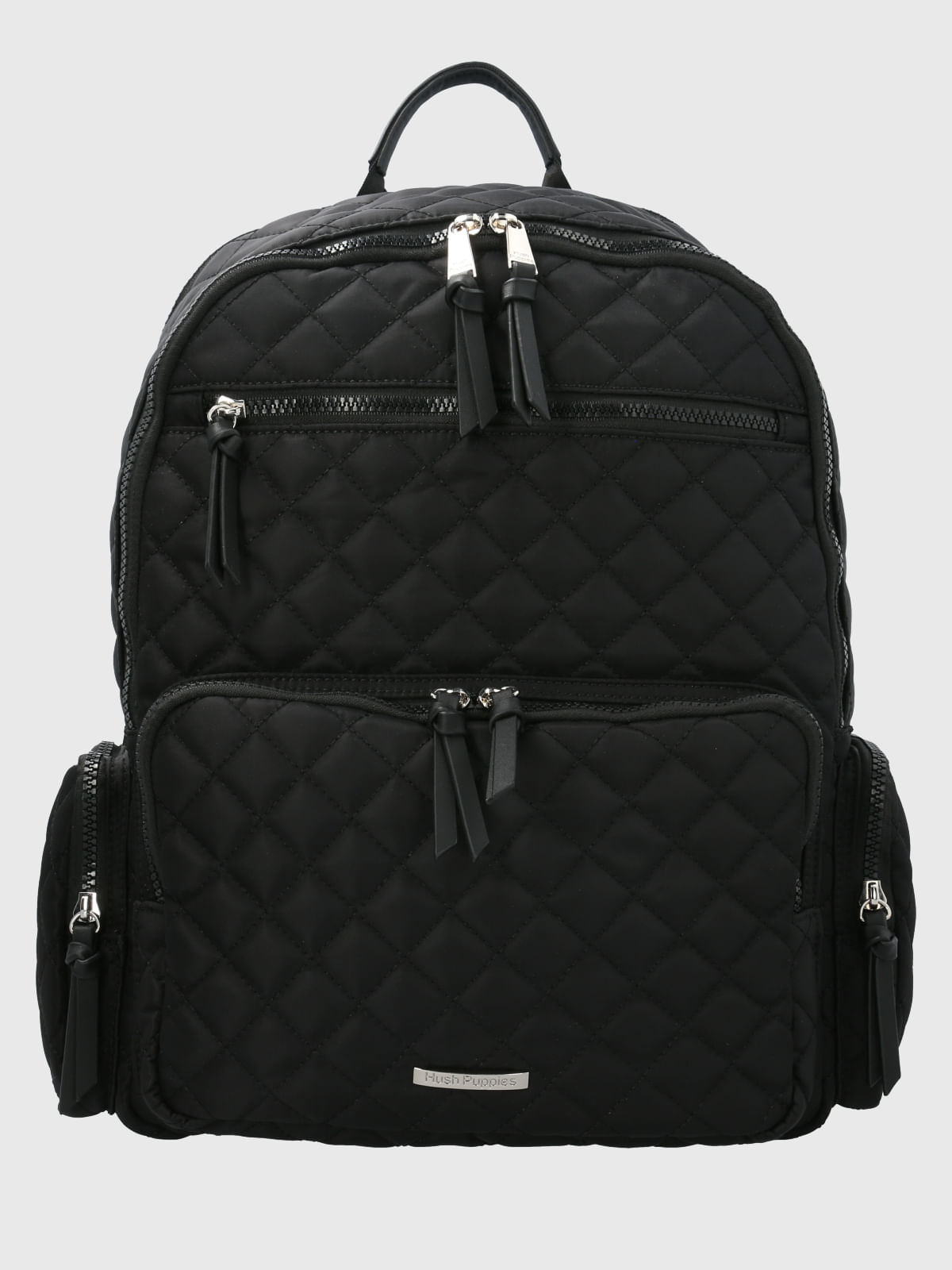 Cartera Ecocuero Mujer Radcliff Back Negro Hush Puppies
