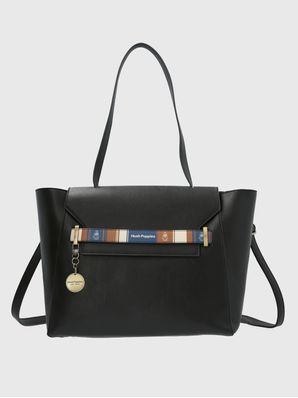 Cartera Ecocuero Mujer Herbert Tote Negro Hush Puppies