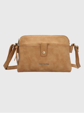 Cartera Ecocuero Mujer Dean Cross Café Hush Puppies