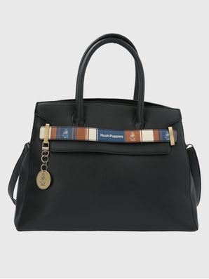 Cartera Ecocuero Mujer Herriot Bag Negro Hush Puppies