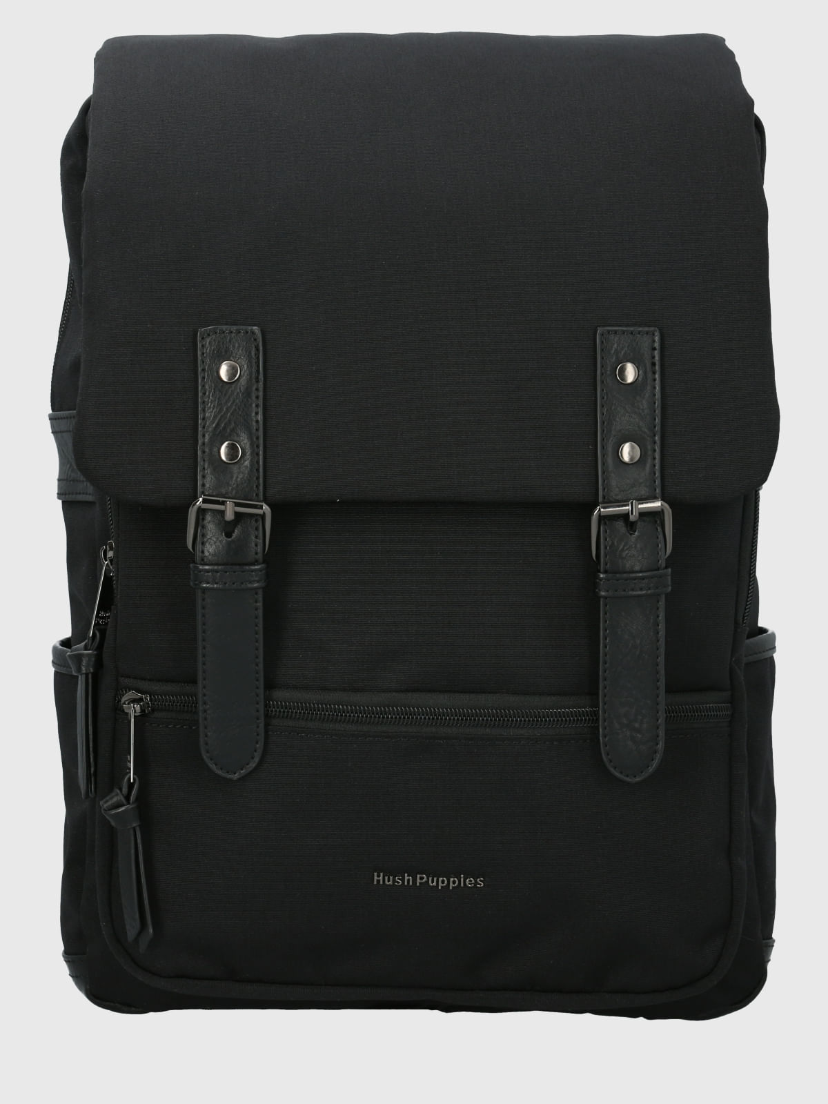 Mochila Textil Nash Ii Back Negro Hush Puppies