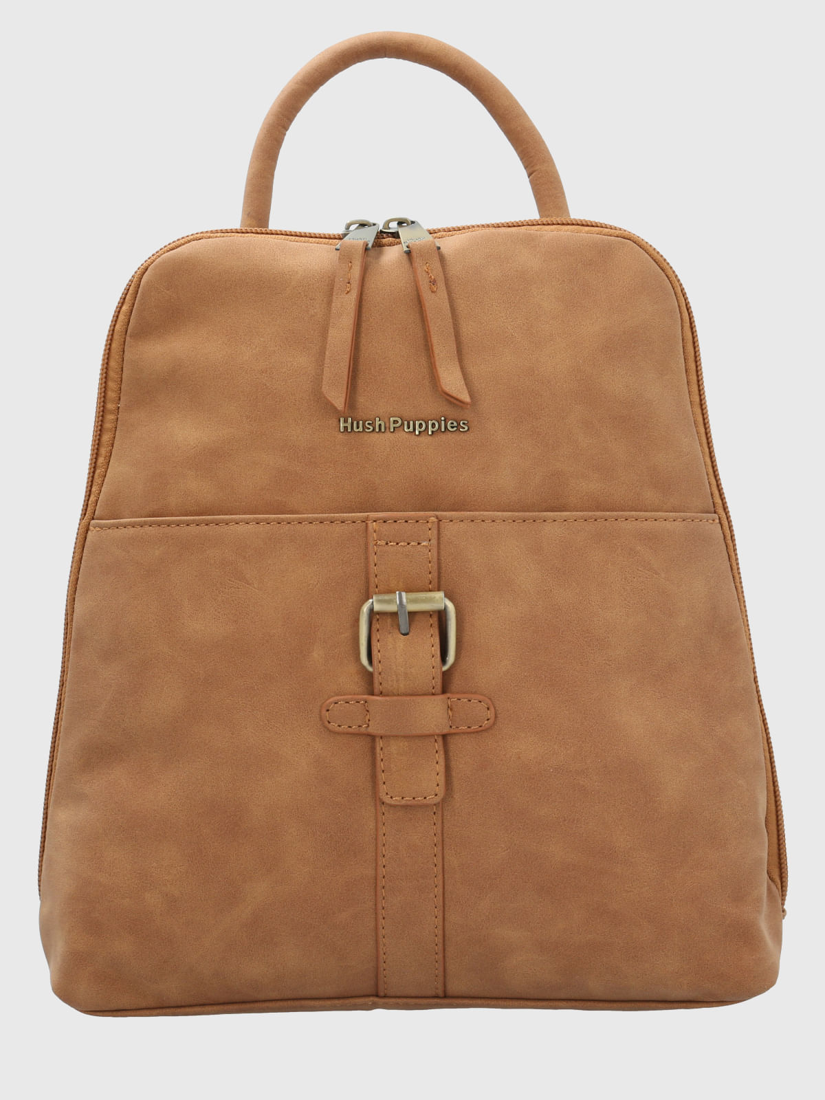 Mochila Ecocuero Mujer Dawson Back Café Hush Puppies