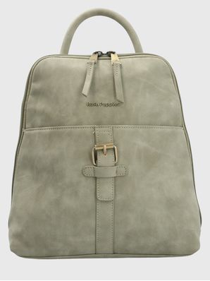 Mochila Ecocuero Mujer Dawson Back Verde Hush Puppies
