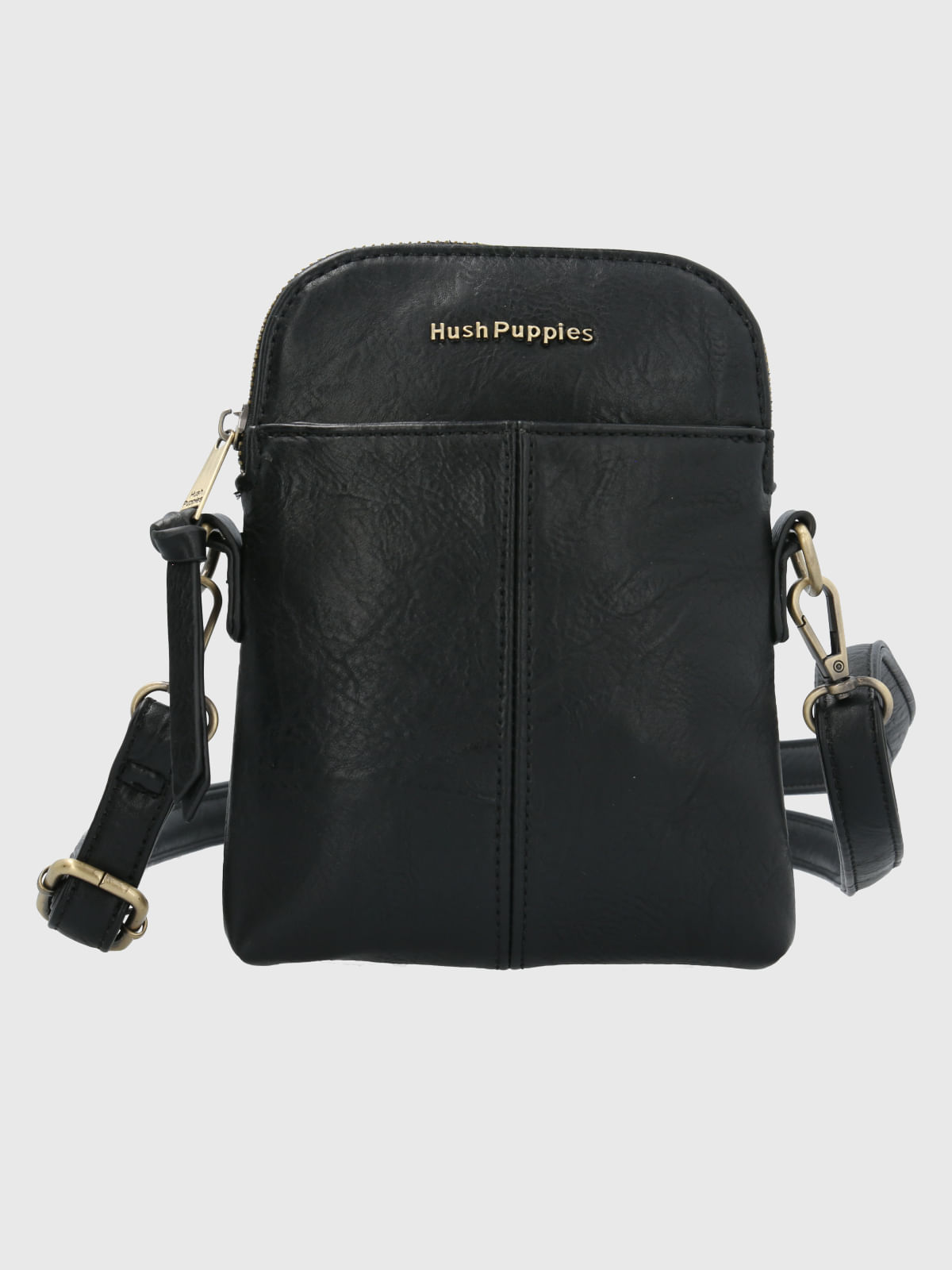 Cartera Ecocuero Mujer Dalton Cross Negro Hush Puppies