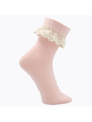Calcetin Algodón Niña C Lady Rosado Hush Puppies
