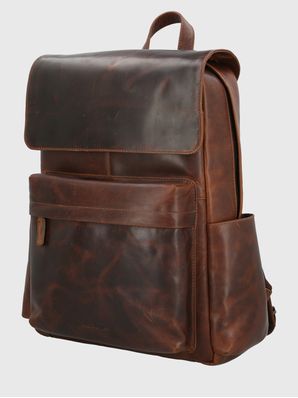 Mochila Cuero Hombre St Rainhill Back Café Hush Puppies