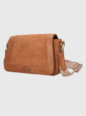 Cartera Ecocuero Mujer Luck Cross Café Hush Puppies