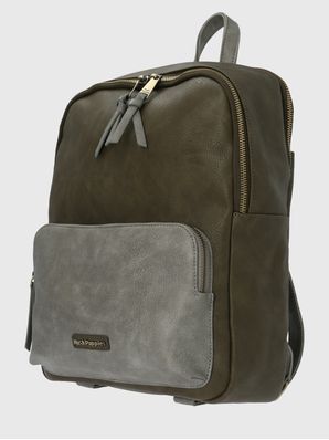 Mochila Ecocuero Mujer Cooper Back Verde Hush Puppies