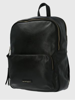 Mochila Ecocuero Mujer Cooper Back Negro Hush Puppies