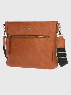 Cartera Ecocuero Mujer Clark Cross Café Hush Puppies