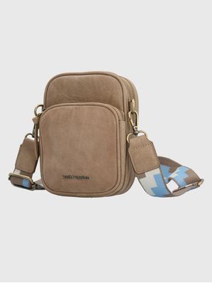 Cartera Ecocuero Mujer Leggett Cross Beige Hush Puppies