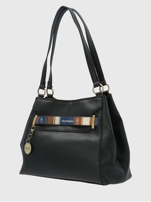 Cartera Ecocuero Mujer Herring Bag Negro Hush Puppies