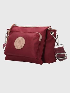 Cartera Ecocuero Mujer Roger Cross Rojo Hush Puppies