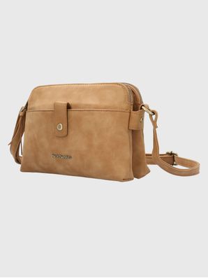 Cartera Ecocuero Mujer Dean Cross Café Hush Puppies