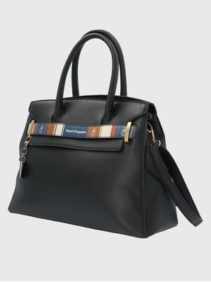 Cartera Ecocuero Mujer Herriot Bag Negro Hush Puppies