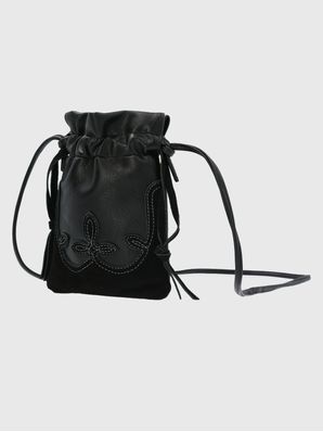 Cartera Ecocuero Mujer Texas Cross Negro Hush Puppies