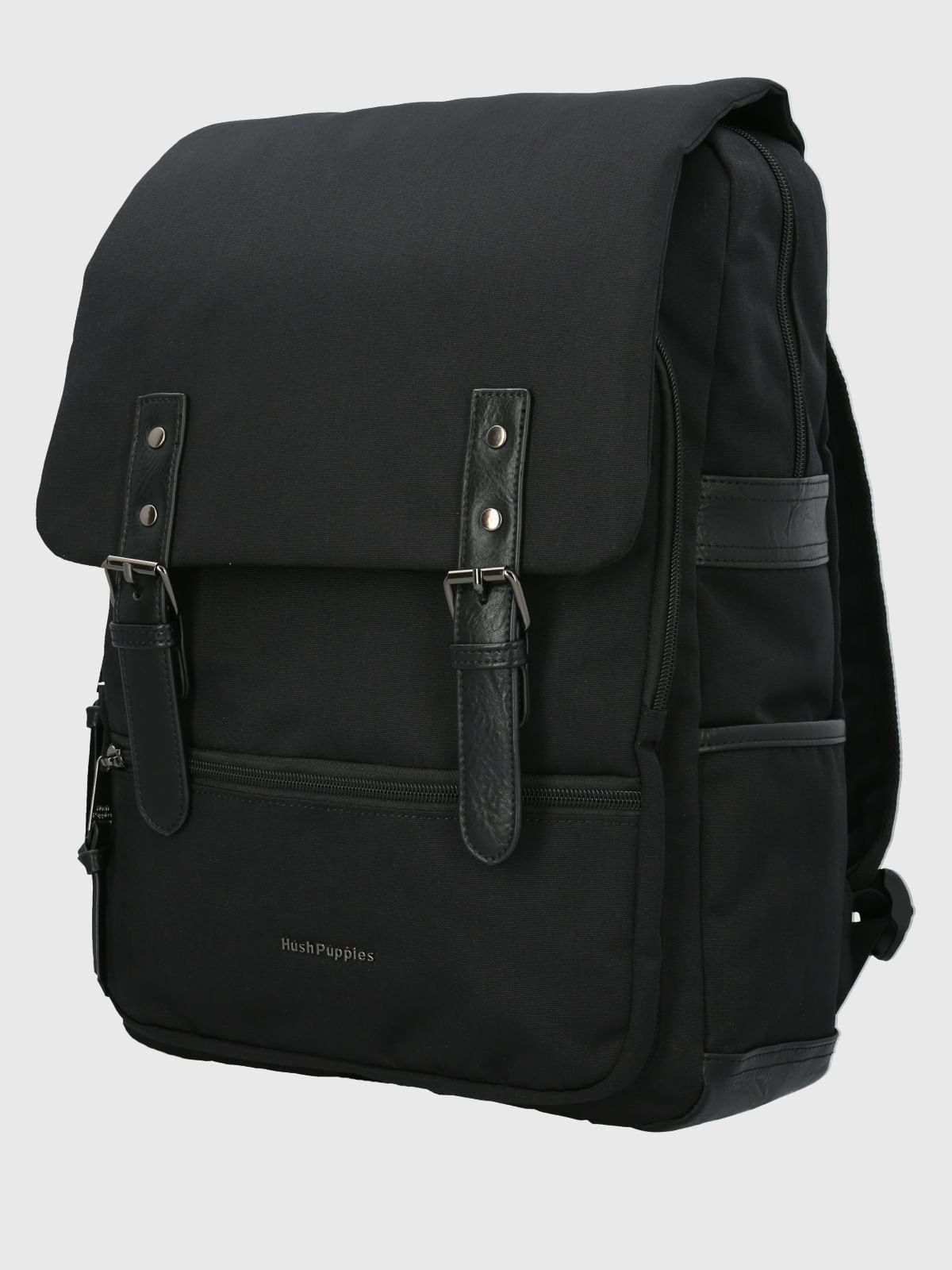 Mochila Textil Nash Ii Back Negro Hush Puppies