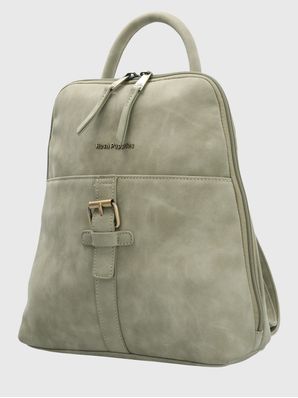Mochila Ecocuero Mujer Dawson Back Verde Hush Puppies