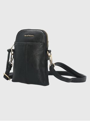 Cartera Ecocuero Mujer Dalton Cross Negro Hush Puppies