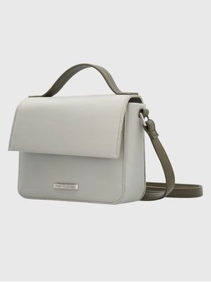 Cartera Ecocuero Mujer Brighty Cross Blanco Hush Puppies