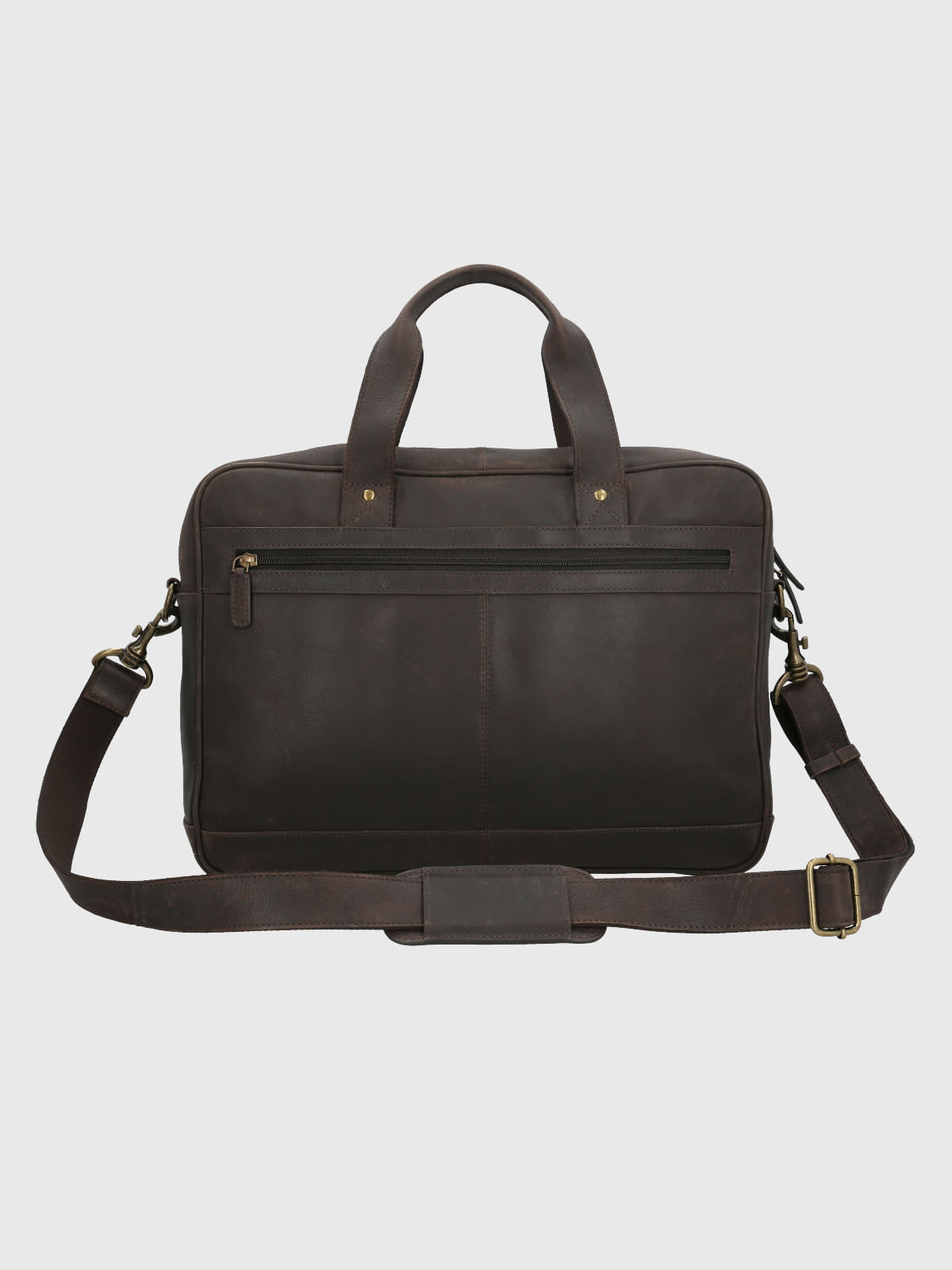 Maletin Cuero Hombre Th Redditch Café Hush Puppies
