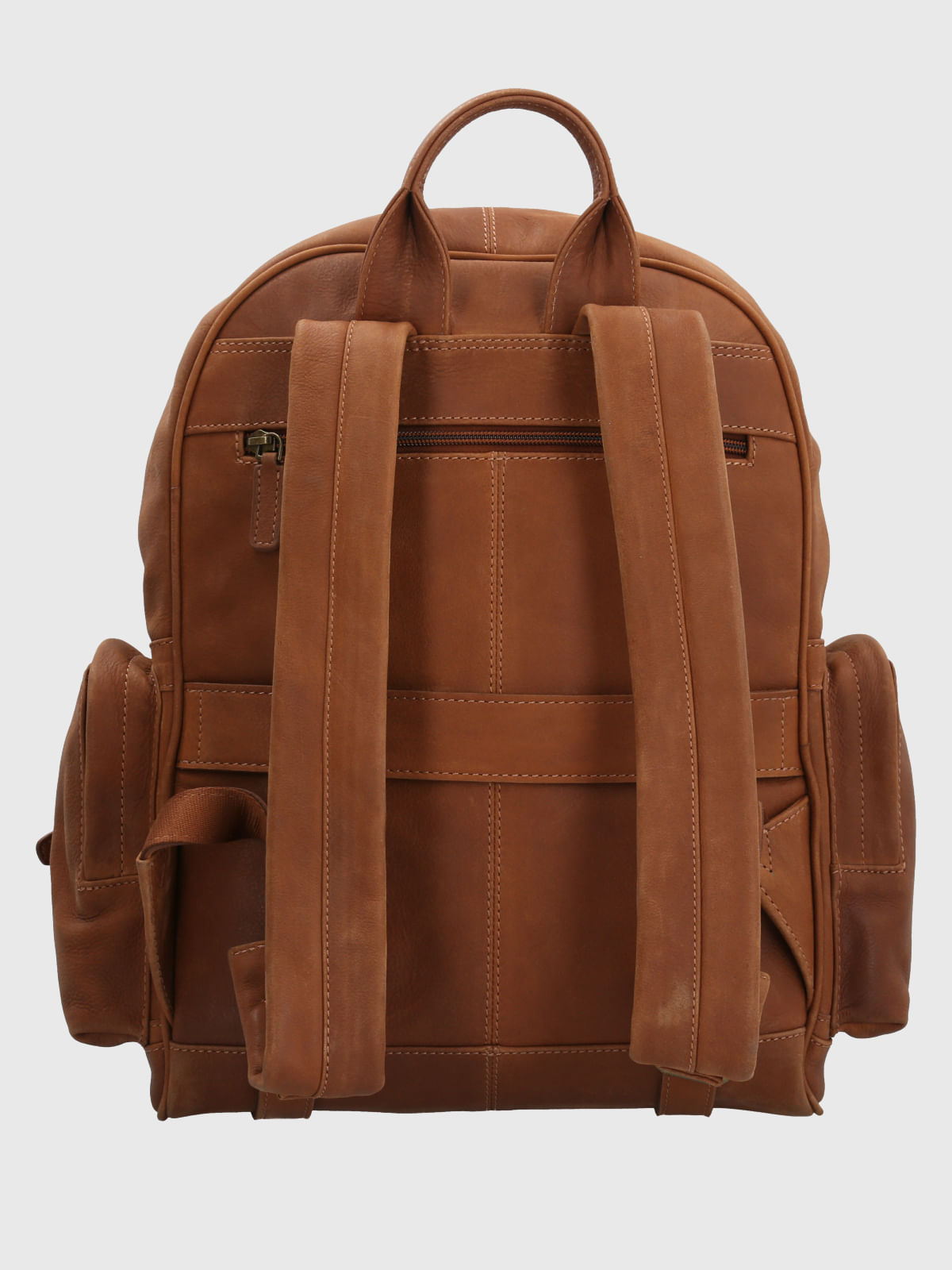 Mochila Cuero Hombre Th Richmond Back Café Hush Puppies