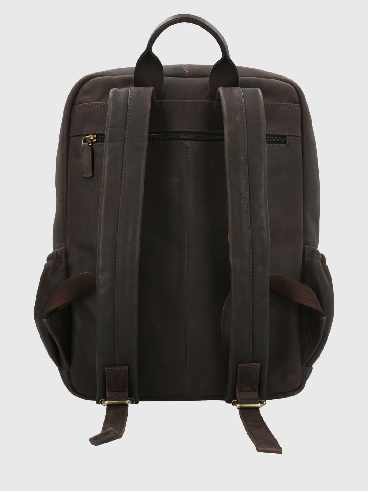 Mochila Cuero Hombre Th Rhondda Back Café Hush Puppies