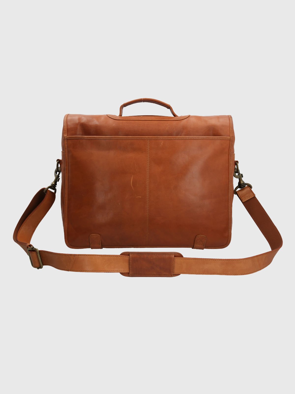 Maletin Cuero Hombre Th Ribble Café Hush Puppies