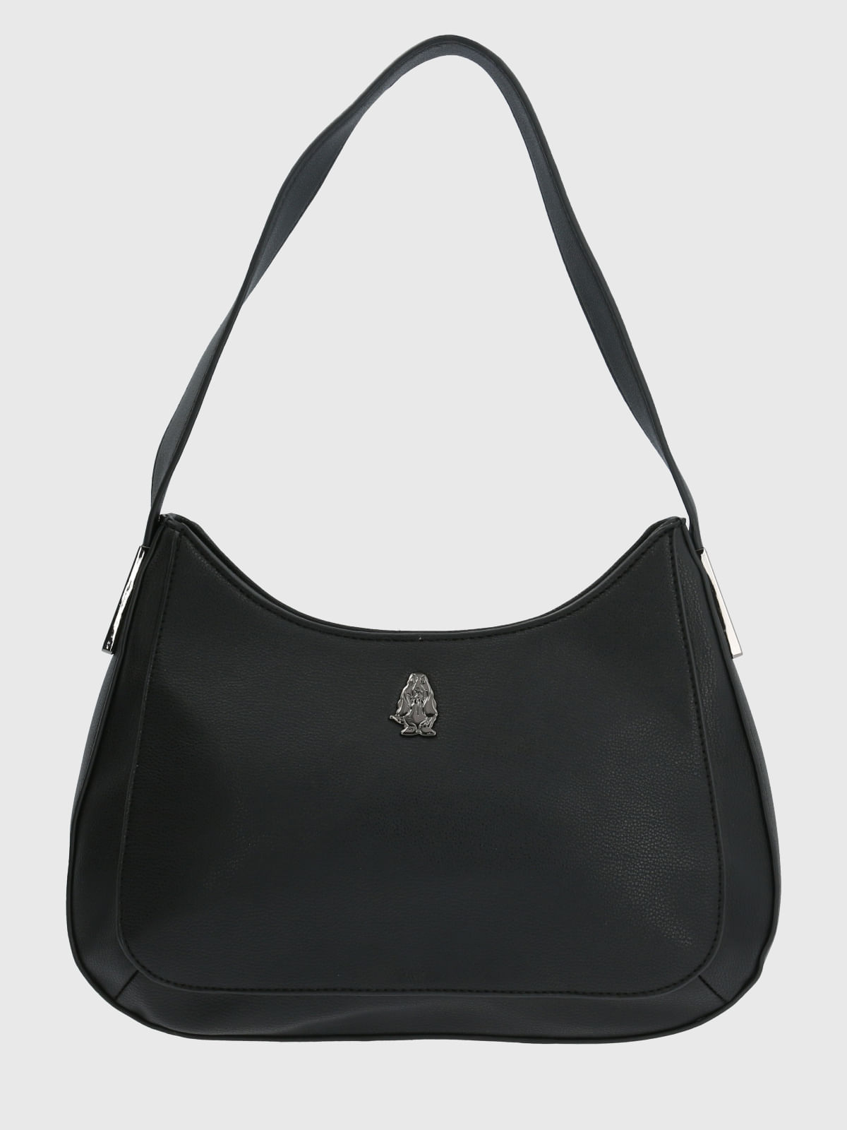 Cartera Ecocuero Mujer Dogher Hobo Negro Hush Puppies
