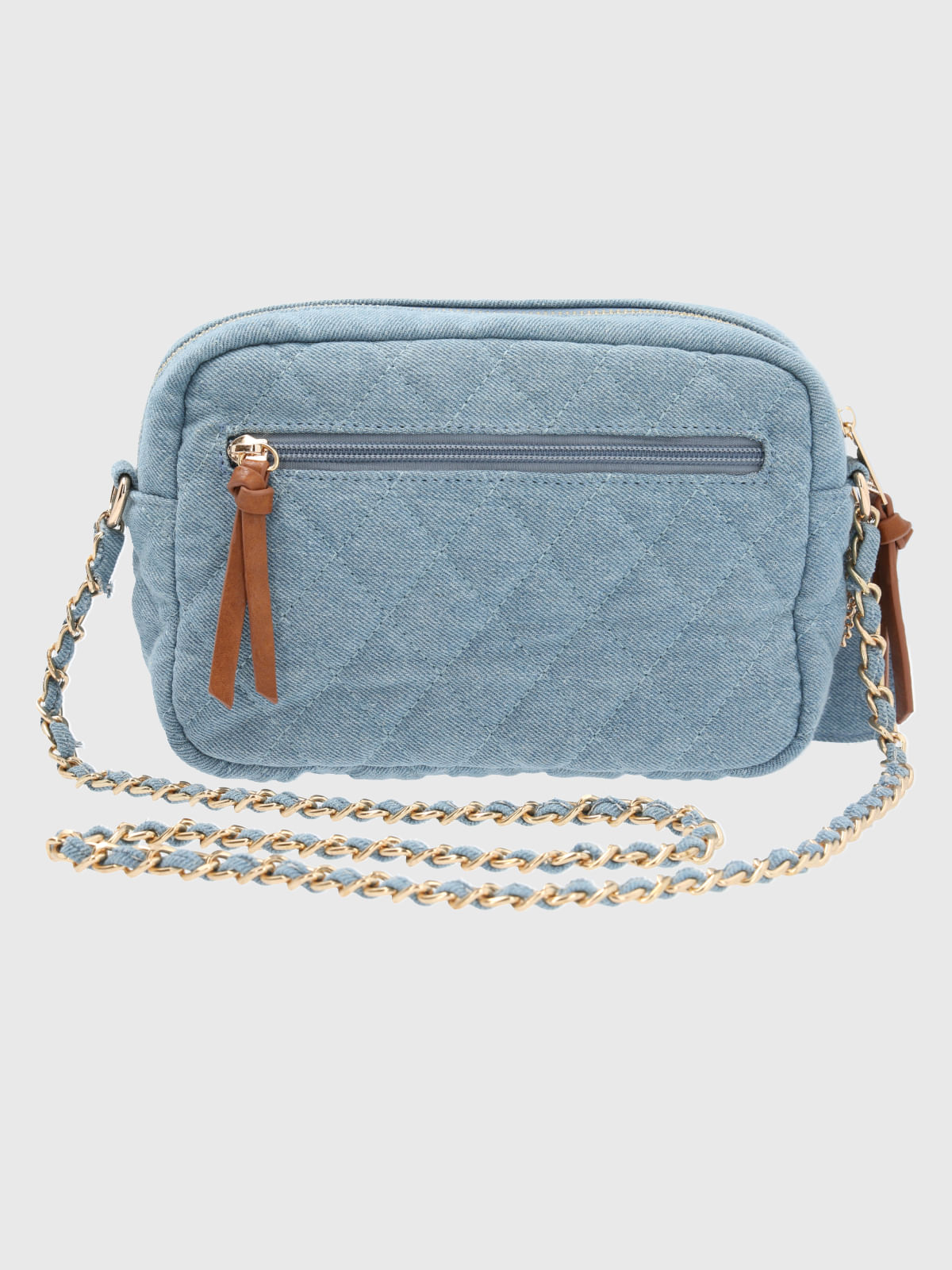 Cartera Ecocuero Mujer Joyce Cross Azul Hush Puppies