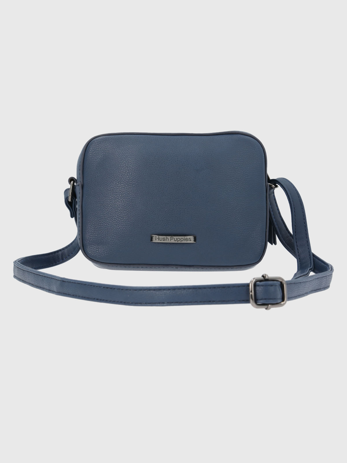 Cartera Ecocuero Mujer Dogan Cross Azul Hush Puppies