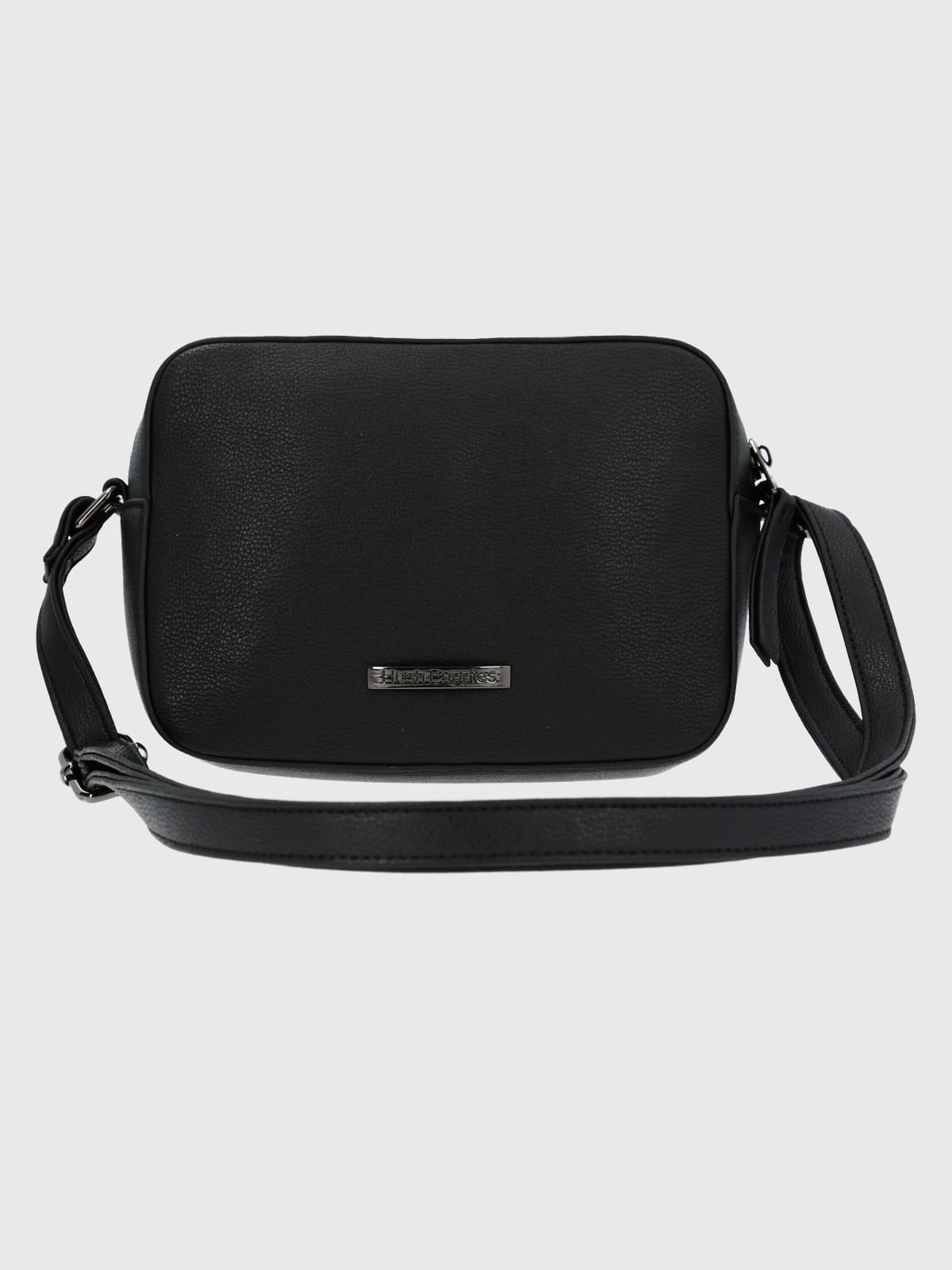 Cartera Ecocuero Mujer Dogan Cross Negro Hush Puppies