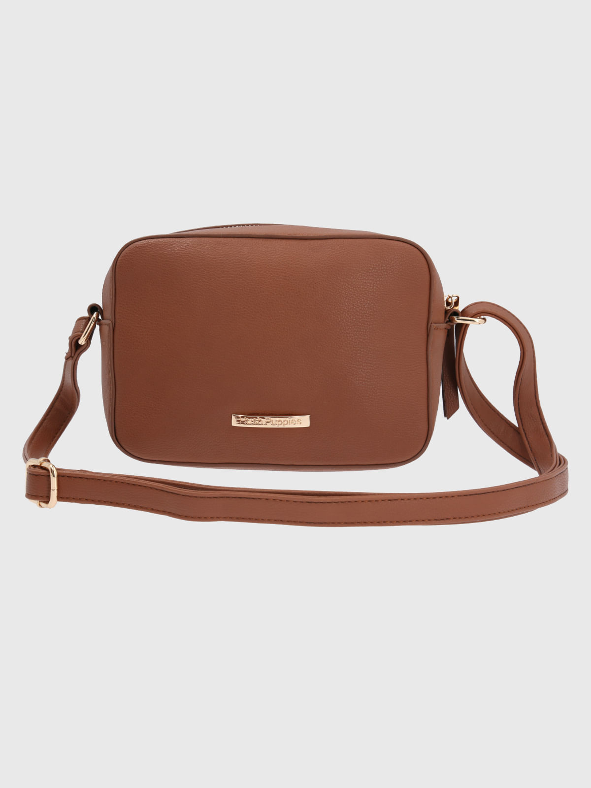 Cartera Ecocuero Mujer Dogan Cross Café Hush Puppies