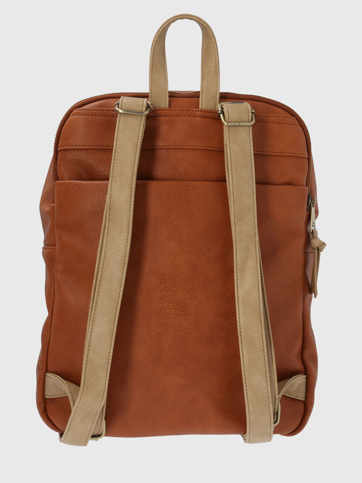 Mochila Ecocuero Mujer Cooper Back Café Hush Puppies
