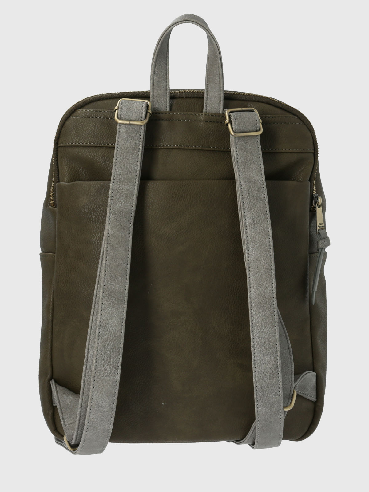 Mochila Ecocuero Mujer Cooper Back Verde Hush Puppies