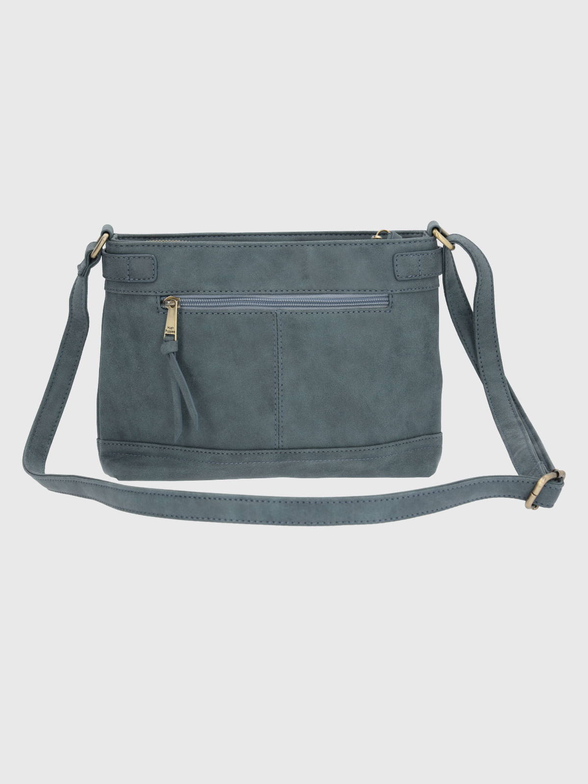 Cartera Ecocuero Mujer Dunn Cross Azul Hush Puppies