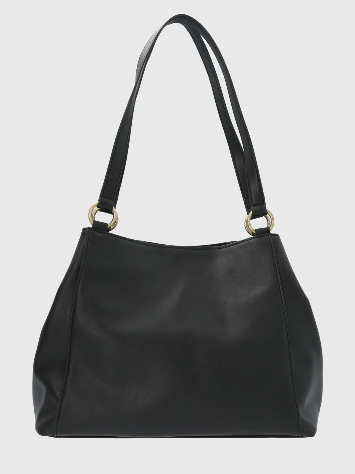 Cartera Ecocuero Mujer Herring Bag Negro Hush Puppies