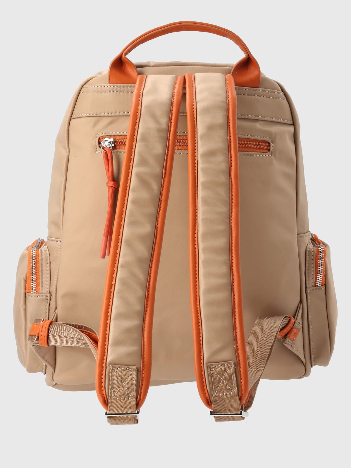 Mochila Ecocuero Mujer Randall Back Beige Hush Puppies