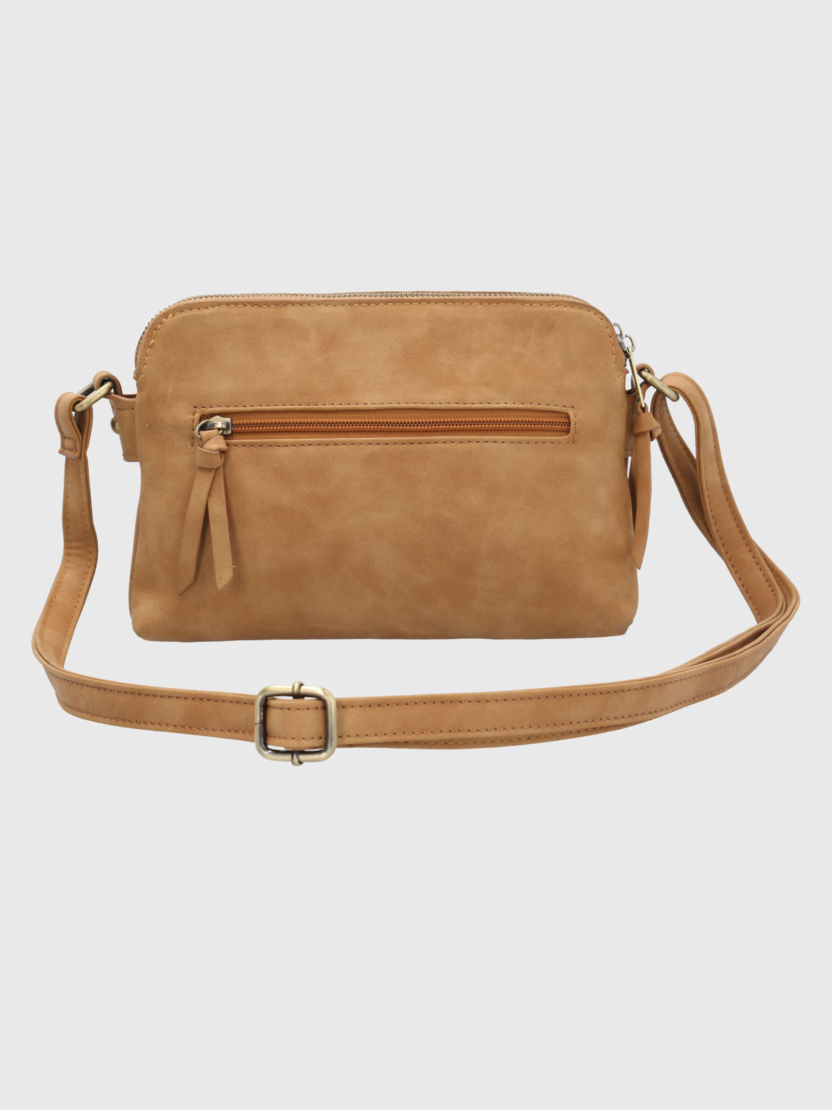 Cartera Ecocuero Mujer Dean Cross Café Hush Puppies