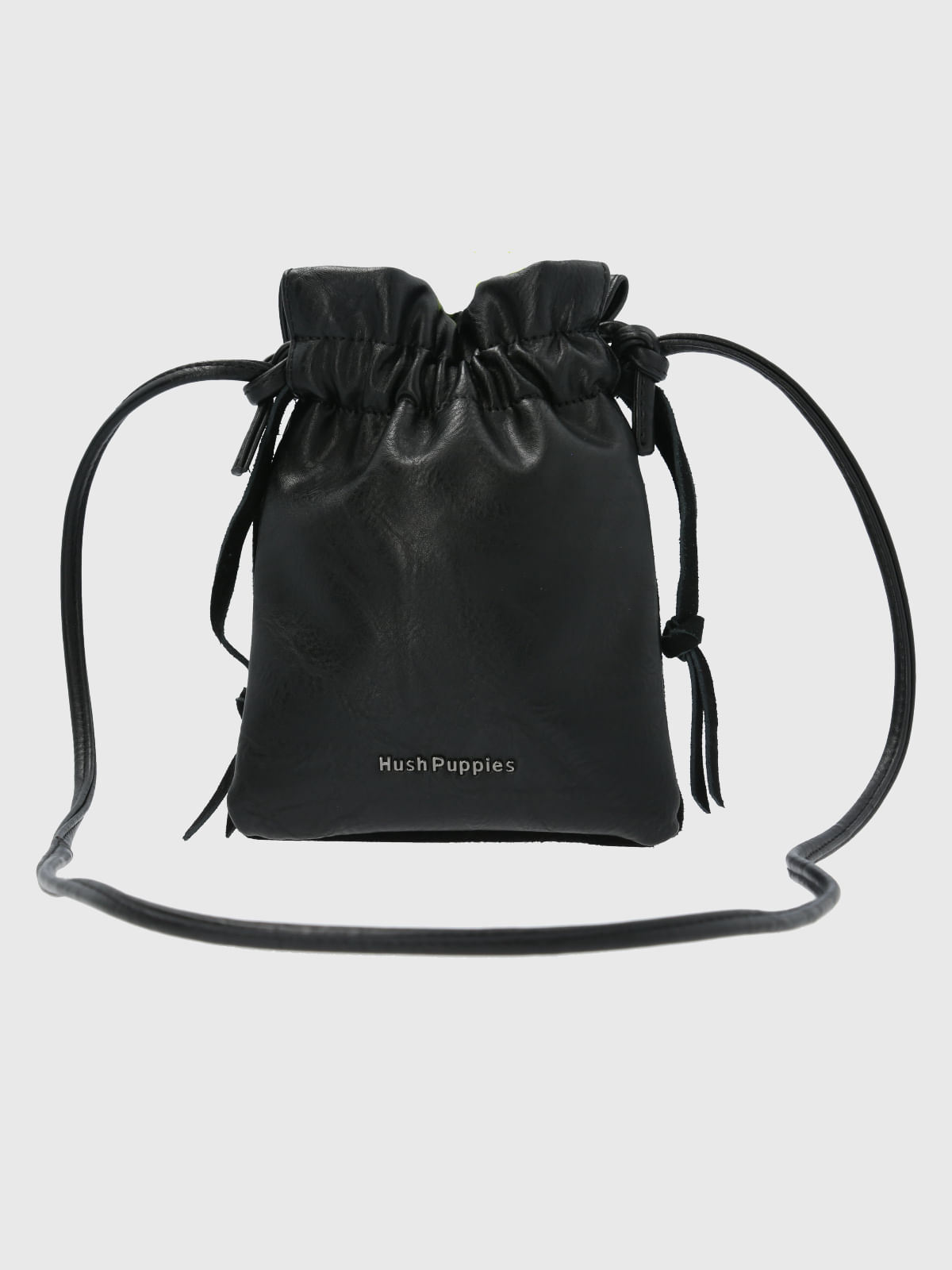 Cartera Ecocuero Mujer Texas Cross Negro Hush Puppies