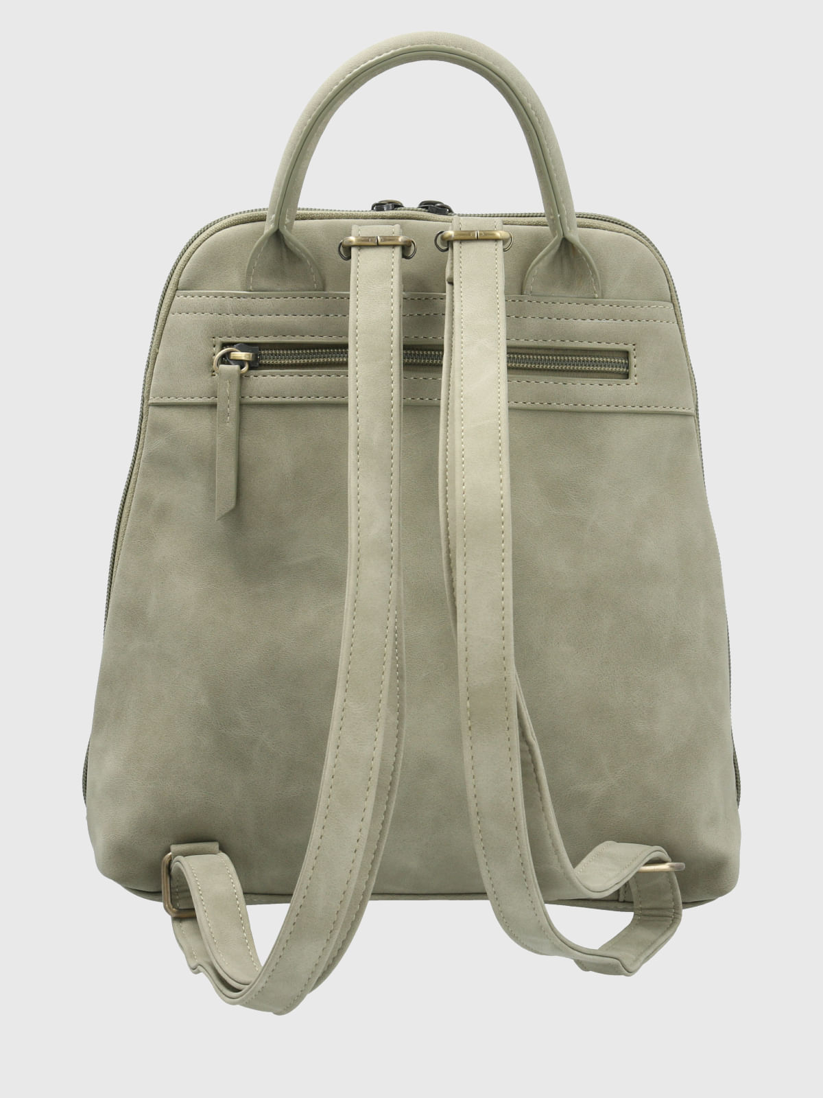 Mochila Ecocuero Mujer Dawson Back Verde Hush Puppies
