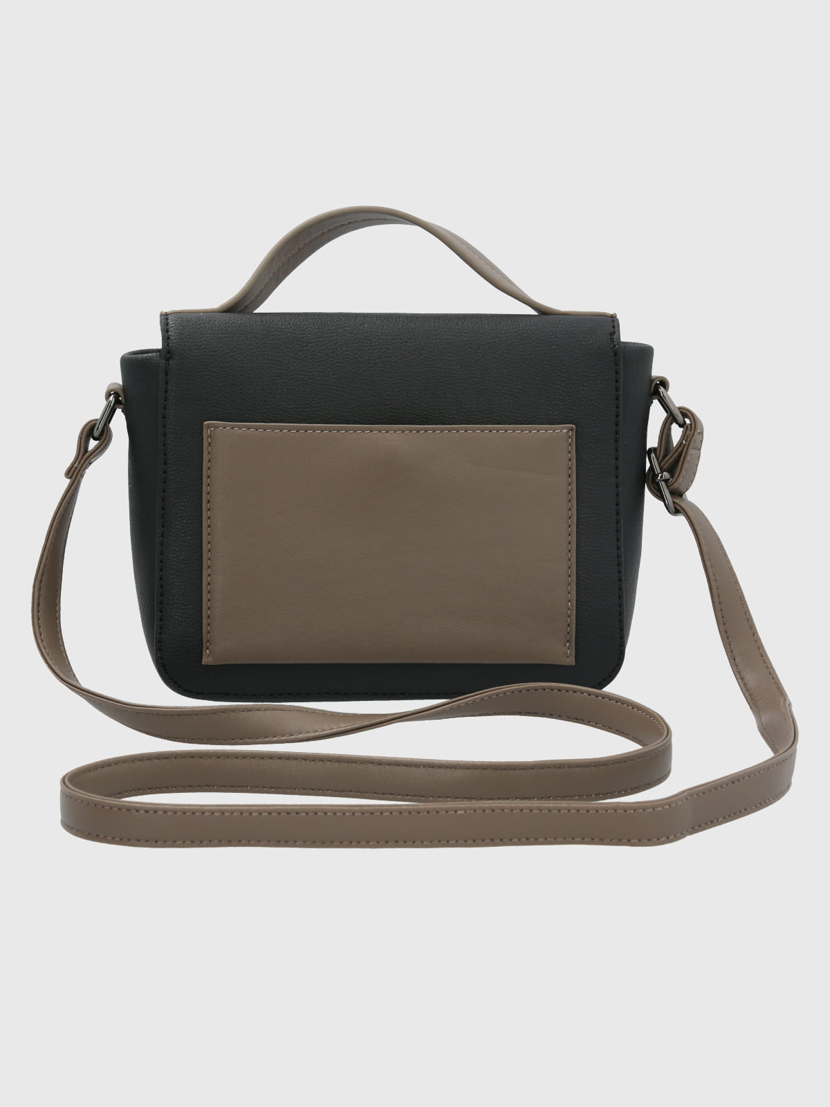 Cartera Ecocuero Mujer Brighty Cross Negro Hush Puppies
