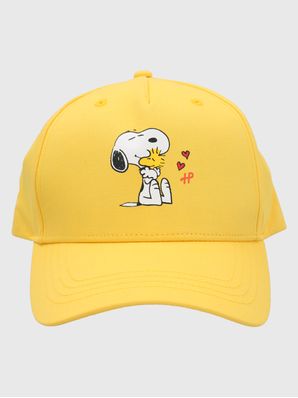 Gorro Algodon Unisex Cap Snoopy Hug Amarillo